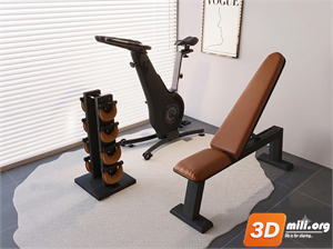 Fitness Equipment Skp Files